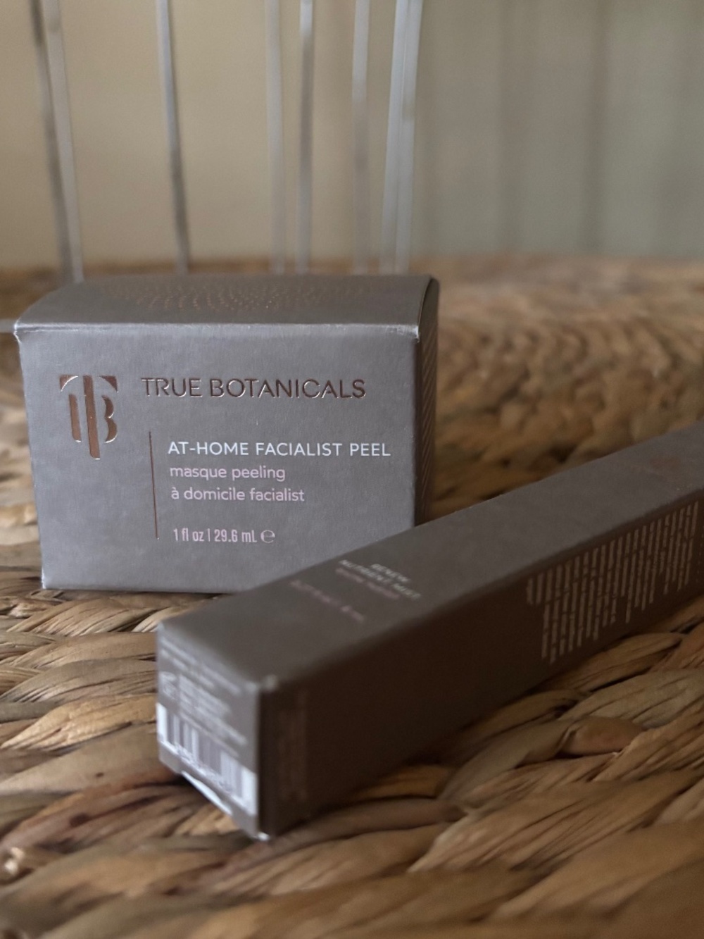BRAND NEW True Botanicals At-Home Facialist Peel 1 oz / Renew Nutrient Mist